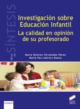 INVESTIGACIÓN SOBRE EDUCACIÓN INFANTIL