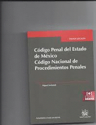 CODIGO PENAL DEL ESTADO DE MEXICO CODIGO NACIONAL DE PROCEDIMIENTOS PENALES