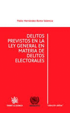 DELITOS PREVISTOS EN LA LY GENERAL EN MATERIA DE DELITOS