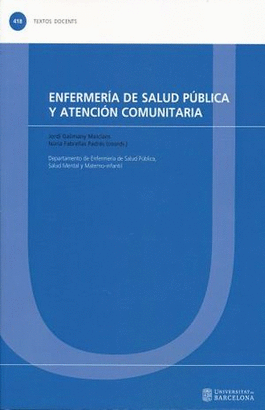 ENFERMERIA EN SALUD PUBLICA Y ATENCION COMUNITARIA