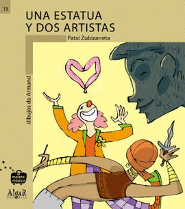 UNA ESTATUA Y DOS ARTISTAS