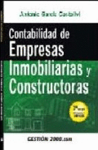 CONTABILIDAD DE EMPRESAS INMOBILIARIAS Y CONSTRUCT