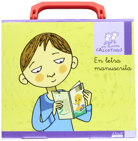 MALETÍN MIS PRIMEROS CALCETINES EN LETRA MANUSCRITA