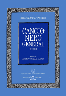 CANCIONERO GENERAL TOMO I