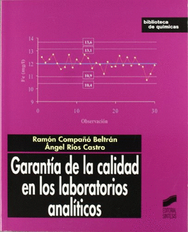 GARANTIA DE LA CALIDAD EN LOS LABORATORIOS ANALITICOS