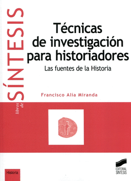 TECNICAS DE INVESTIGACION PARA HISTORIADORES