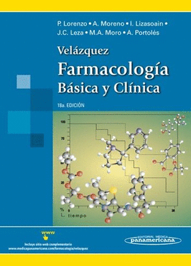 VELAZQUEZ FARMACOLOGIA BASICA Y CLINICA 18°EDICION