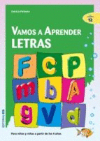 VAMOS A APRENDER LETRAS