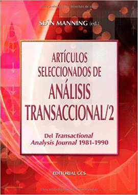 ARTÍCULOS SELECCIONADOS DE ANÁLISIS TRANSACCIONAL/2