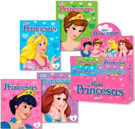 COLECCION MINI PRINCESAS 4 MODELOS DIFERENTES