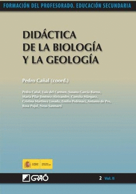 DIDÁCTICA DE LA BIOLOGÍA Y LA GEOLOGÍA