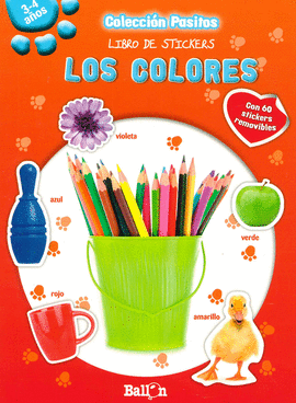 LOS COLORES, LIBRO DE STICKERS