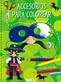 ACCESORIOS PARA COLOREAR -BIGOTE, GAFAS Y MUCHAS COSAS MAS