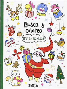 BUSCA Y COLOREA ¡FELIZ NAVIDAD!