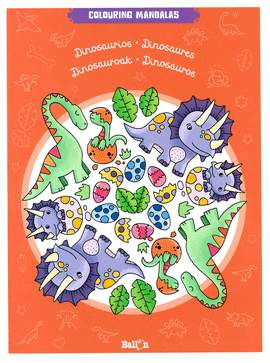 COLOURING MANDALAS DINOSAURIOS