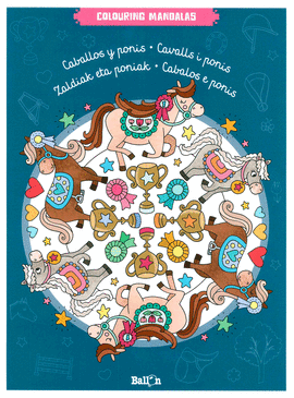 COLOURING MANDALAS CABALLOS Y PONIS