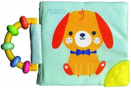 MI PRIMER LIBRO SUAVE CON SONAJA Y MORDEDERA PERRO