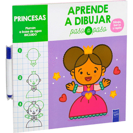 APRENDE A DIBUJAR PASO A PASO: PRINCESAS
