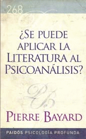 SE PUEDE APLICAR LA LITERATURA AL PSICOANALISIS