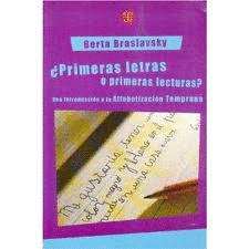 PRIMERAS LETRAS O PRIMERAS LECTURAS