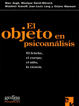 EL OBJETO EN PSICOANALISIS