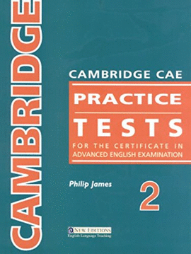 CAMB CAE PRAC TEST 2 STD BK