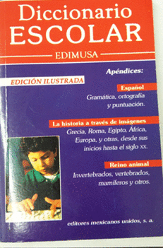 DICCIONARIO ESCOLAR EDIMUSA 