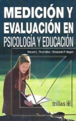 MEDICION Y EVALUACION EN PSICOLOGIA Y EDUCACION