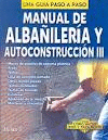 MANUAL DE ALBAÑILERIA Y AUTOCONSTRUCCION III