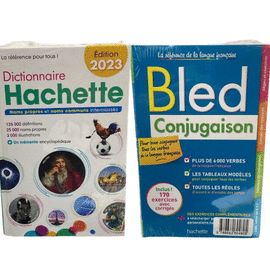 PACK BLED CONJUGAISON + DICTIONNAIRE HACHETTE ÉDITION 2023