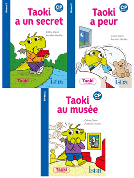 PACK 3 TAOKI: A UN SECRET, A PEUR, AU MUSÉE