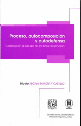 PROCESO AUTOCOMPOSICION Y AUTODEFENSA