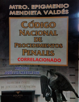 CODIGO NACIONAL DE PROCEDIMIENTOS PENALES CORRELACIONADO