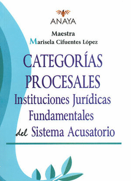 CATEGORIAS PROCESALES