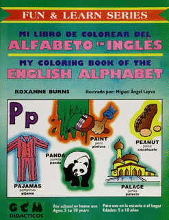 MI LIBRO DE COLOREAR DEL ALFABETO EN INGLES