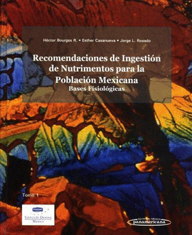 RECOMENDACIONES DE INGESTION DE NUTRIMENTOS PARA LA POBLACION MEXICANA