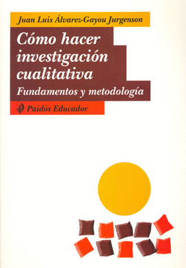 COMO HACER INVESTIGACION CUALITATIVA  FUNDAMENTOS Y METODOLOGIA