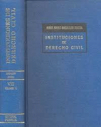 INSTITUCIONES DE DERECHO CIVIL