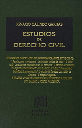ESTUDIOS DE DERECHO CIVIL