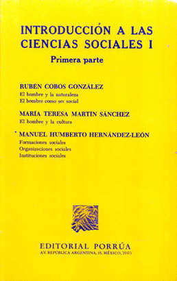 INTRODUCCION A LAS CIENCIAS SOCIALES I 1RA.PARTE