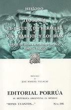 TEOGONIA EL ESCUDO DE HERACLES LOS TRABAJOS Y LOS DIAS  (S.C.206)