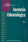 MANUAL DE ANESTESIA ODONTOLOGICA