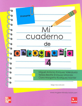 MI CUADERNO DE ORTOGRAFIA 4