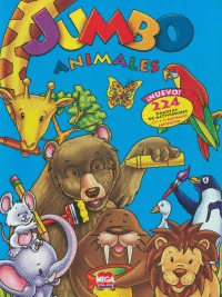 JUMBO DINOS 224 PAG.PARA COLOREAR CON ACTIVIDADES