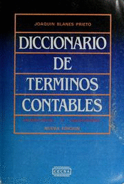 DICC.DE TERMINOS CONTABLES ING/ESP.4ªEDIC.