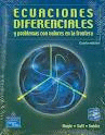 ECUACIONES DIFERENCIALES Y PROBLEMAS C/VALORES EN LA FRONTERA 4° EDIC INCL. CD