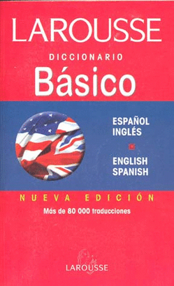 DICCIONARIO BASICO ESPAÑOL-INGLES Y V.V.