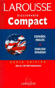 DICCIONARIO COMPACT ESPAÑOL-INGLES Y V.V.