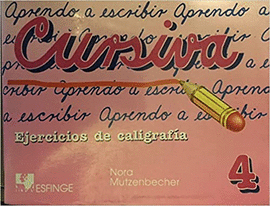 APRENDO A ESCRIBIR CURSIVA 4 CALIGRAFIA