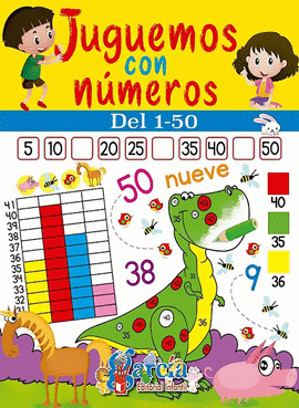 JUGUEMOS CON NUMEROS DEL 1-50